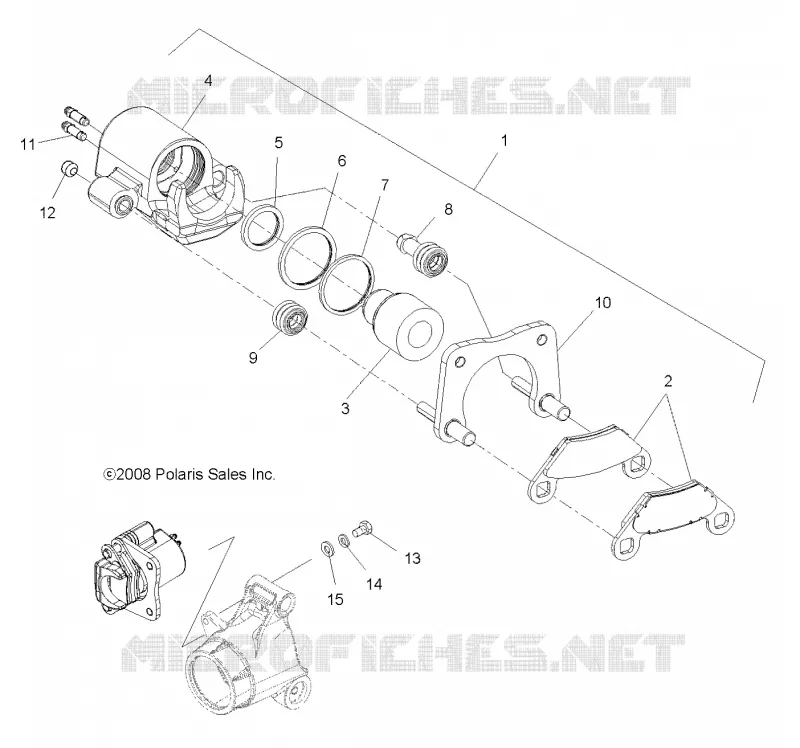 BRAKES, PINZA POSTERIORE