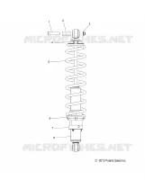 SUSPENSION, SHOCK, REAR TRACK (7043994)