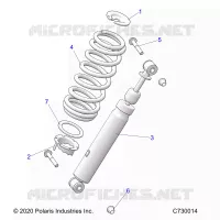 SUSPENSION, SHOCK ANTERIORE MOUNTING