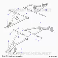 SOSPENSIONI ANTERIORI CONTROL ARMS