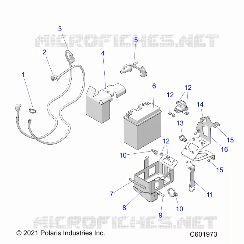 ELETTRICO, E.S. BATTERY/BOX AND CABLES