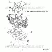 CHASSIS, MAIN FRAME AND SCIARED PLATES
