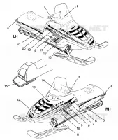 DECALS 500 EFI 0963774 AND EUROPEAN 500 EFI E963774 (4936183618A013)