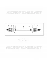 TRASMISSIONE, FRONT HALF SHAFT
