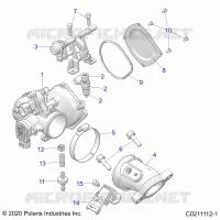 ENGINE, CORPO FARFALLATO AND FUEL RAIL