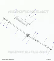 TRASMISSIONE, FRONT PROP SHAFT