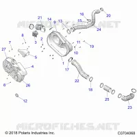TRASMISSIONE, CLUTCH COVER AND DUCTING
