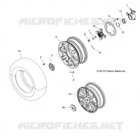 RUOTE, FRONT and HUB
