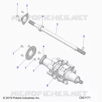 DRIVE TRAIN, JACKSHAFT AND ALBERO DI TRASMISSIONE