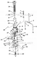 CARBURATORE 600 XCR 0975677, 600 XCR SE H975677 AND EUROPEAN 600 XCR SE E975 (4937963796D004)
