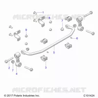 SUSPENSION, BARRA DI STABILIZZAZIONE, FRONT
