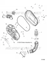 DRIVE TRAIN, COPERCHIO FRIZIONE AND DUCTING