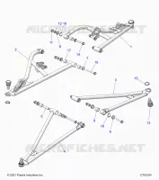SOSPENSIONI ANTERIORI CONTROL ARMS