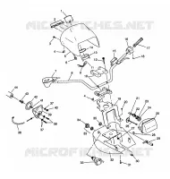 MANUBRIO   FARO POD XPLORER 400L W969140 (4935983598B010)