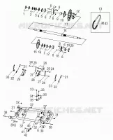 CHASSIS, SWING ARM AND ASSE POSTERIORE