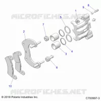 BRAKES, PINZA POSTERIORE
