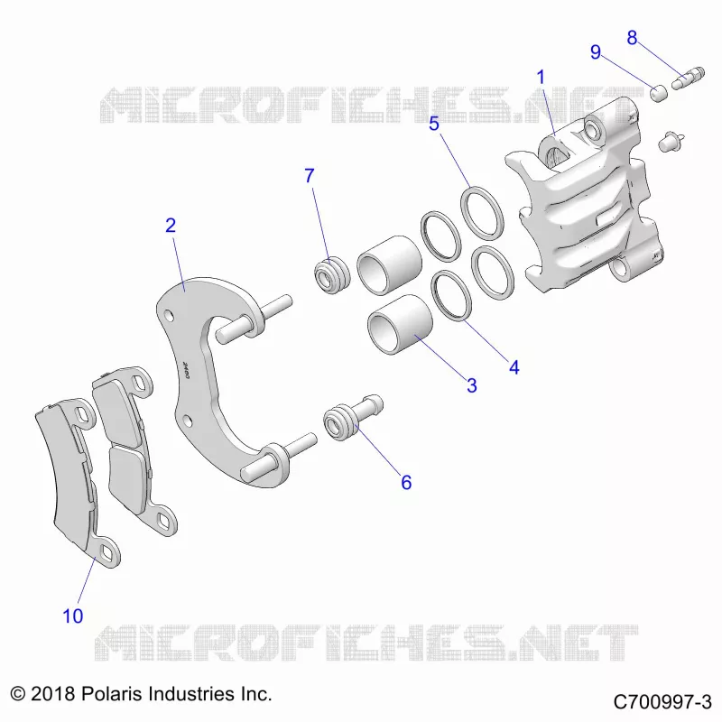 BRAKES, PINZA POSTERIORE