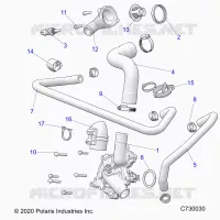MOTORE, WATERPUMP AND BYPASS