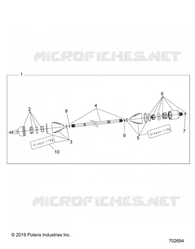 TRASMISSIONE, HALF SHAFT, FRONT