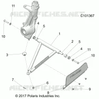 SUSPENSION, A-ARM AND PAVONEGGIARSI MOUNTING