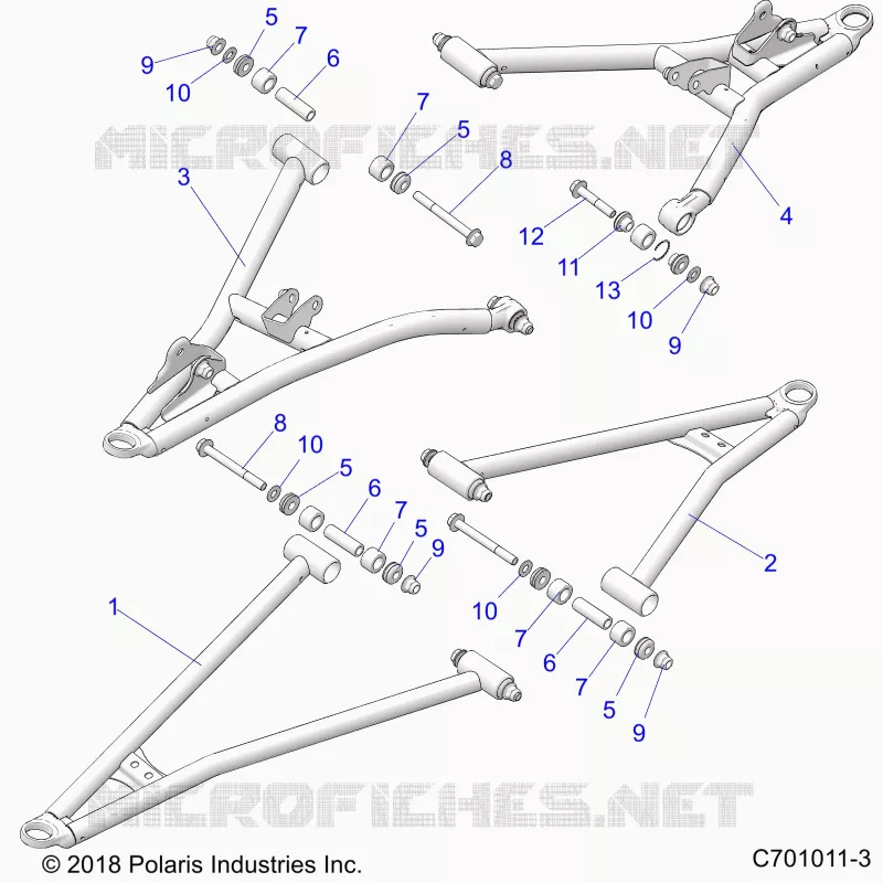 SOSPENSIONI ANTERIORI CONTROL ARMS