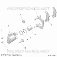 BRAKES, PINZA POSTERIORE