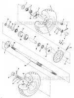 RUOTA POSTERIORE DRIVE ASSEMBLY (4918411841017A)