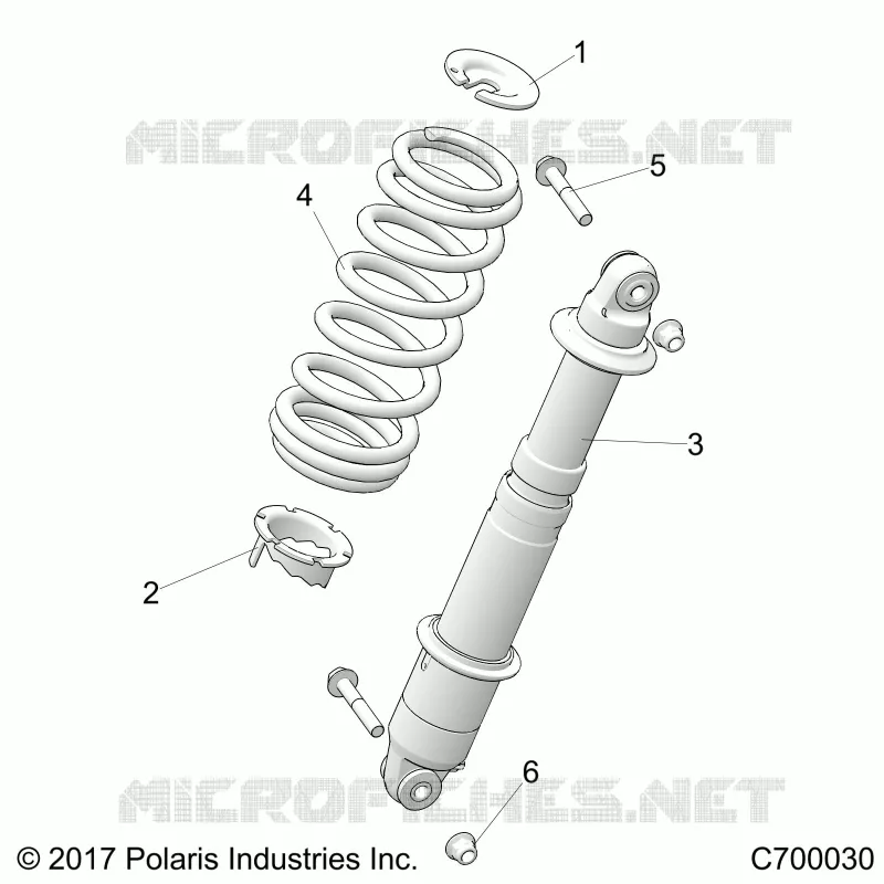 SOSPENSIONE POSTERIORE SHOCK MOUNTING