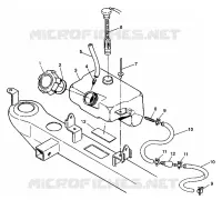 SERBATOIO OLIO ASSEMBLY 6X6 250 W938727 (4924092409009A)