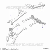 SOSPENSIONE POSTERIORE CONTROL ARMS