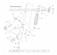 SUSPENSION, ANTERIORE MONTANTE