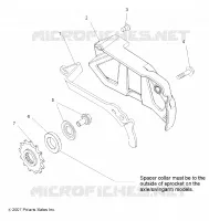 TRASMISSIONE, FRONT SPROCKET GUARD