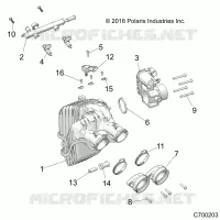 ENGINE, INTAKE AND CORPO FARFALLATO