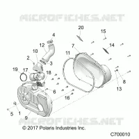 TRASMISSIONE, CLUTCH COVER AND DUCTING