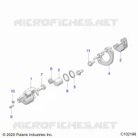 FRENO ANTERIORE CALIPER