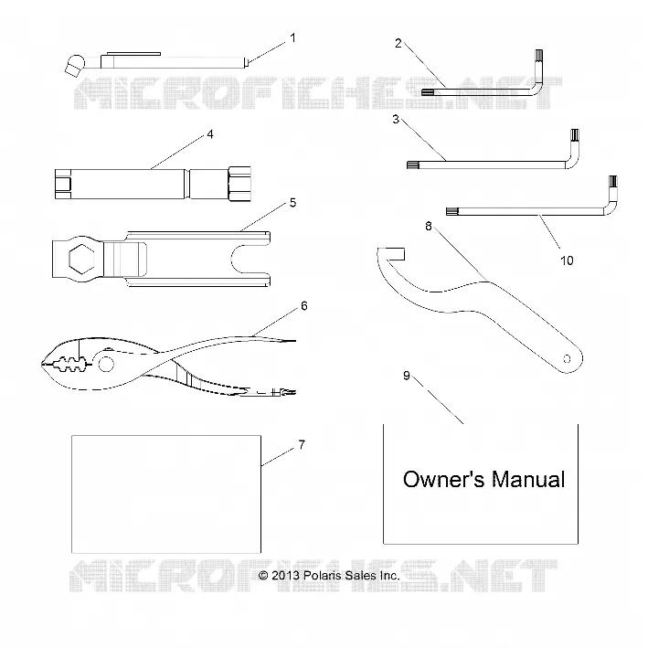 REFERENCE, MANUALE DEL PROPRIETARIO AND TOOL KIT