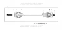 DRIVE TRAIN, POSTERIORE DRIVE SHAFT (TO 7/3/2017)