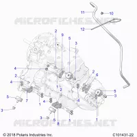 ENGINE, TRASMISSIONE MOUNTING &amp; LONG BLOCK
