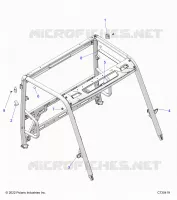 CHASSIS, CAB TELAIO AREA, AND BRAKE EDGE COVER