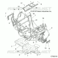 CHASSIS, TELAIO PRINCIPALE AND SKID PLATES