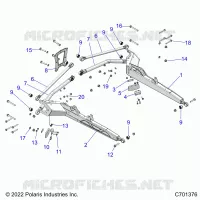SOSPENSIONE POSTERIORE CONTROL ARMS