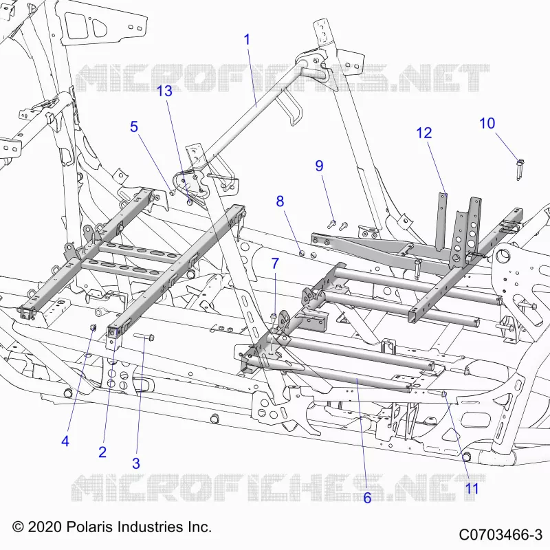 CHASSIS, SEAT AND CENTER CONSOLE MONTAGGIO