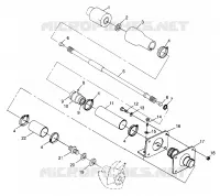 SISTEMA DI GUIDA HURRICANE B974473 and Intl. HURRICANE I974473 (4941044104B003)