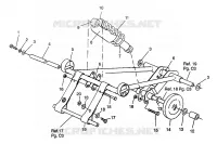 ANTERIORE COPPIA ARM (TOURING) TRAIL TOURING 0972262 and EUROPEAN TRAIL TOURING (4938313831C007)