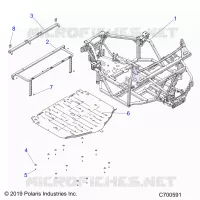 CHASSIS, MAIN TELAIO