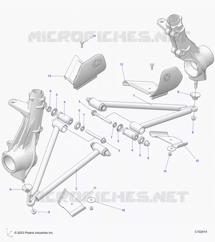 SUSPENSION, A-ARM AND PAVONEGGIARSI MOUNTING