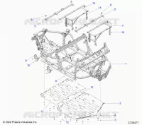 CHASSIS, MAIN FRAME AND SCIARED PLATES