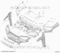 CAPPUCCIO AND FRONT FENDERS