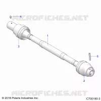 TRASMISSIONE, FRONT PROP SHAFT