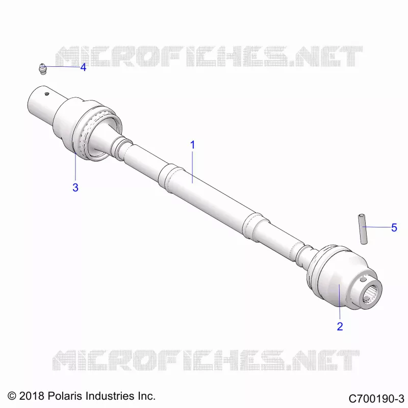 TRASMISSIONE, FRONT PROP SHAFT